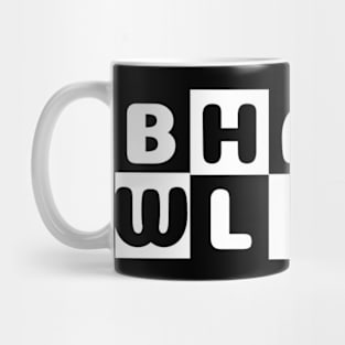 Black White Harmony Mug